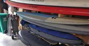 DIY Wood Surfboard Rack